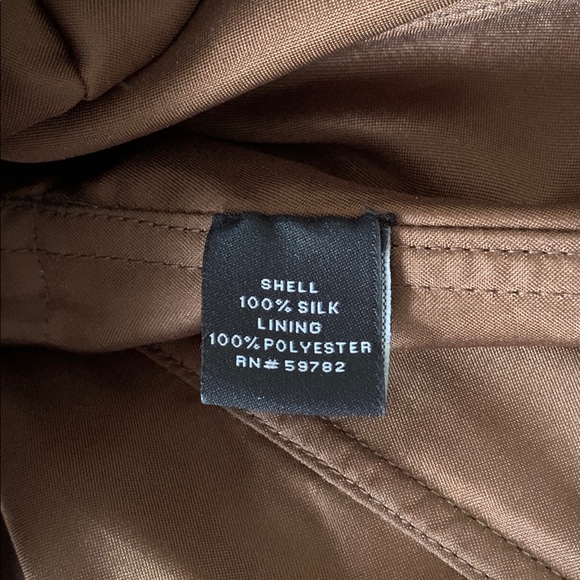 Adrianna Papell Silk Strapless Beaded Dress - Picture 7 of 7